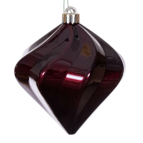  Vickerman N189865DCV 6" Burgundy Candy Swirl Diamond UV 3/Bg 
