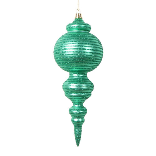 Vickerman MT224544 10" Matte Seafoam Green Finial 2/bag