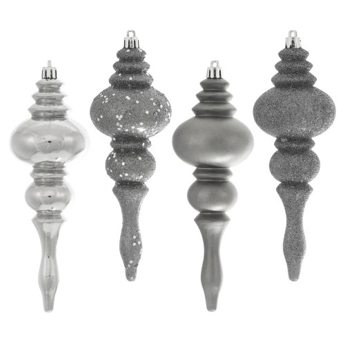 Vickerman N500287 7" Pewter Finial 4 Finish Asst 8/Bx