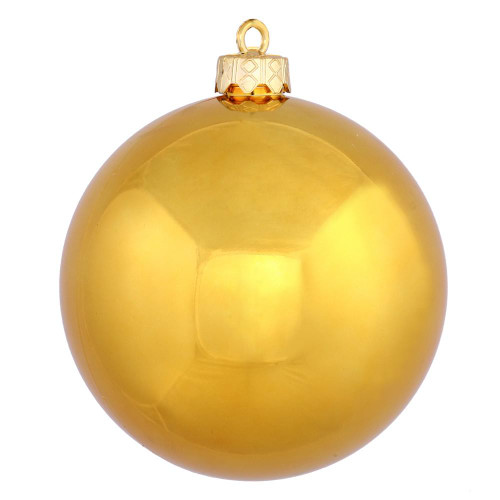 Vickerman N590630DSV 2.4" Antique Gold Shiny Ball UV 24/Bag