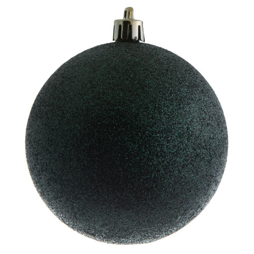  Vickerman N590674DG 2.4" Midnight Green Glitter Ball 24/B 
