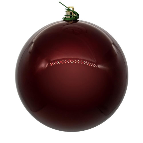  Vickerman N590819DPV 3" Wine Pearl Ball UV Drill 12/Bag 