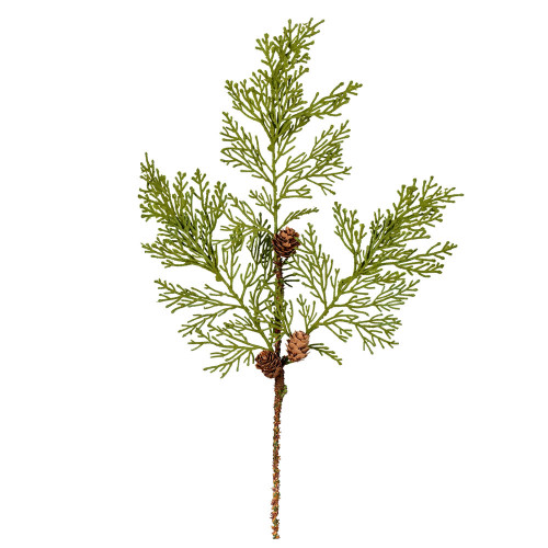Vickerman D190303 20" Cedar Pinecone Spray 3/Pk 