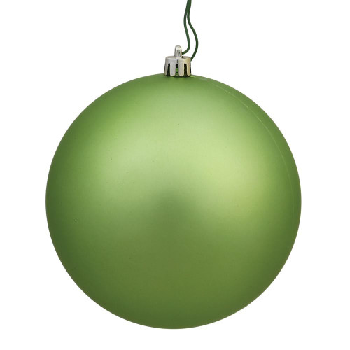 Vickerman N590854DMV 3" Celadon Matte Ball UV Drilled 12/Bg