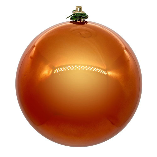 Vickerman N591018DPV 4" Bn Orange Pearl Ball UV Drill 6/Bg