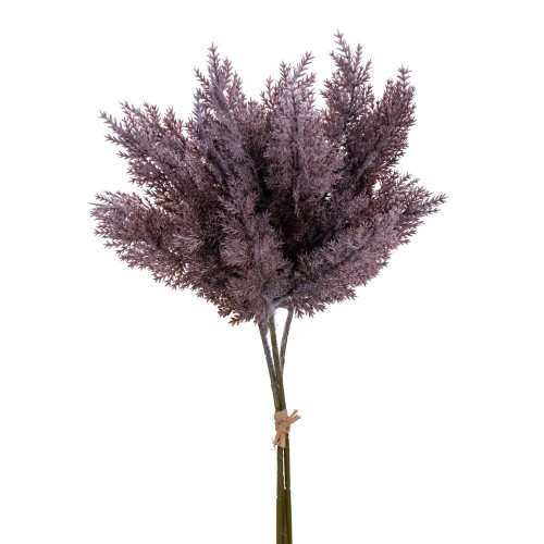 Vickerman FM222315 - 13.5 in. Dusty Brown Fern Artificial Spray - 2 Pack