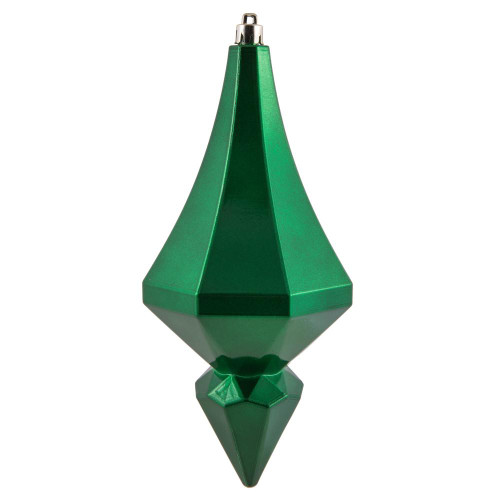 Vickerman MC191004D 8" Green Candy Diamond Finial 2/Bag