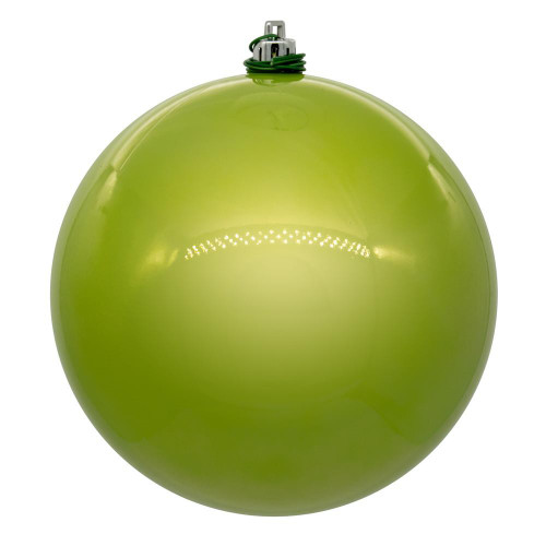 Vickerman N591254DPV - 4.75 inch Celadon Pearl Ball Outdoor Christmas Ornament - 4 Pack