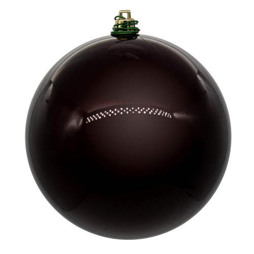 Vickerman N591265DPV - 4.75 inch Burgundy Pearl Ball Outdoor Christmas Ornament - 4 Pack