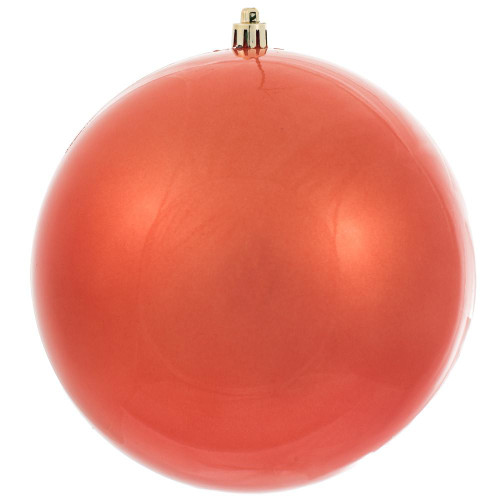  Vickerman N591571DCV 6" Coral Candy Ball UV 4/Bag 