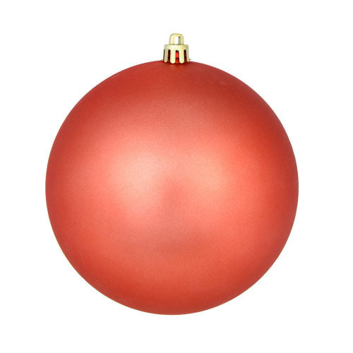 Vickerman N592071DMV 8" Coral Matte Ball UV Drilled