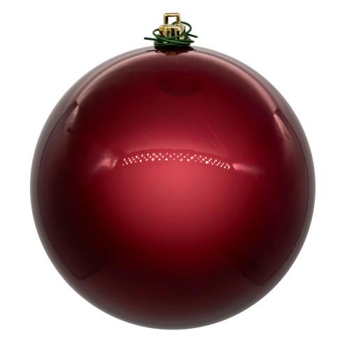 Vickerman N592521DPV 10" Berry Red Pearl Ball UV Drill