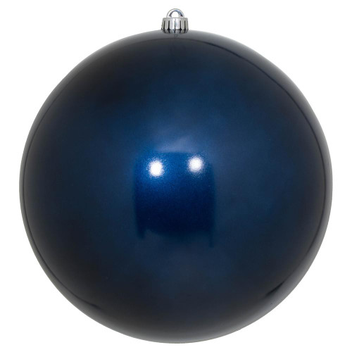  Vickerman N592531DCV 10" Midnt Blue Candy Ball UV Drilled 