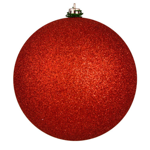 Vickerman N592539DG 10" Bittersweet Glitter Ball Drilled