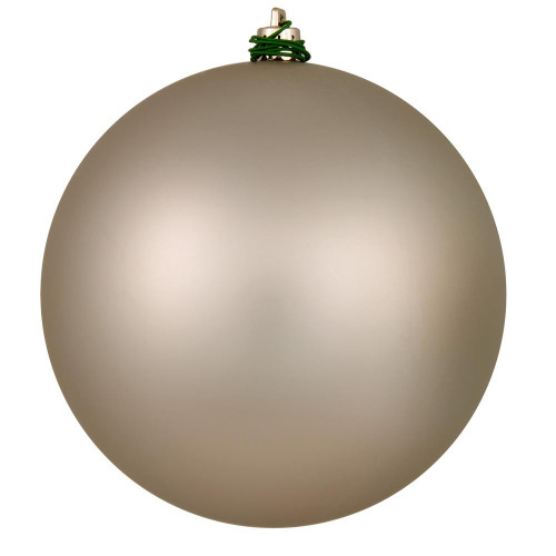 Vickerman N592543DMV 10" Oat Matte Ball UV Drilled