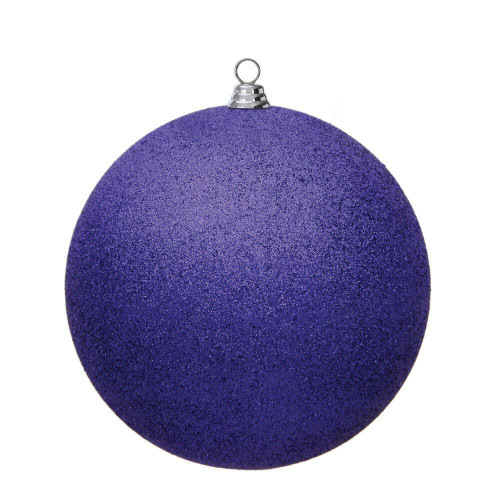 Vickerman N594066DG 15.75" Purple Glitter Ball