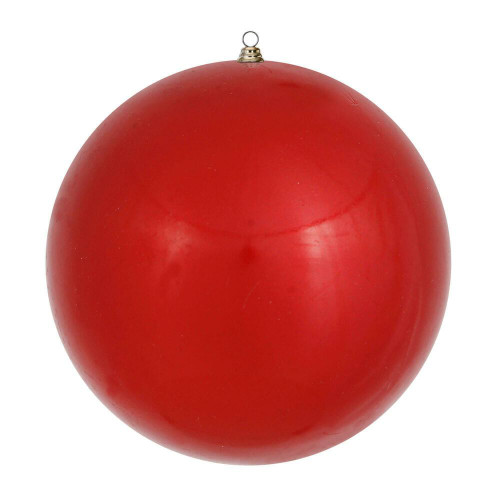 Vickerman N594503CV - 20 inch Red Candy Ball Outdoor Christmas Ornament