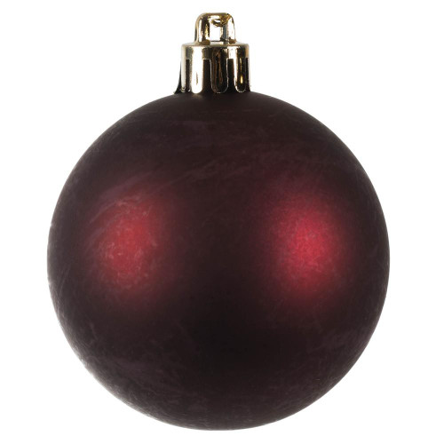 Vickerman N596019M 2.4" Wine Matte Ball  60/Bx