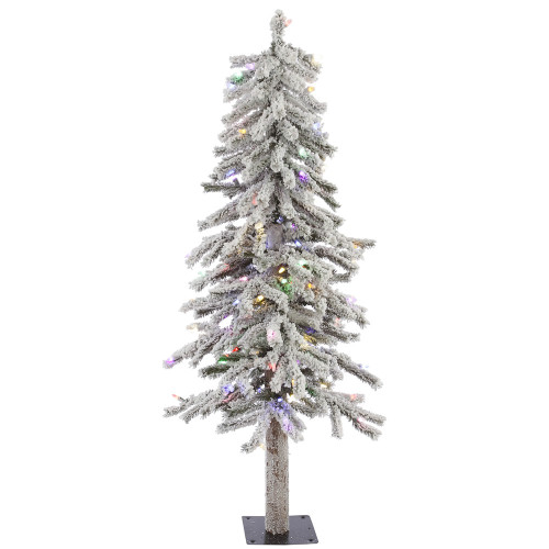 Vickerman A807442LED 4' x 23" Flocked Alpine 256T LED 100MU