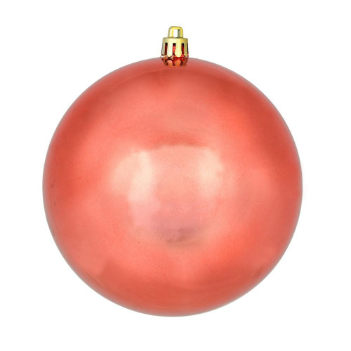 Vickerman N596871S 3" Coral Shiny Ball 32/Bx