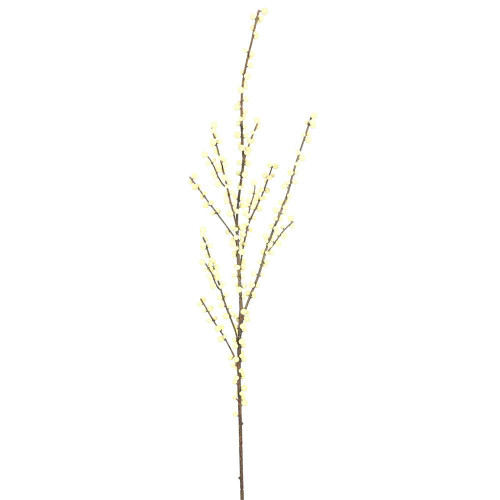  Vickerman CF170102 44" Weatherproof Berry Spray-White 