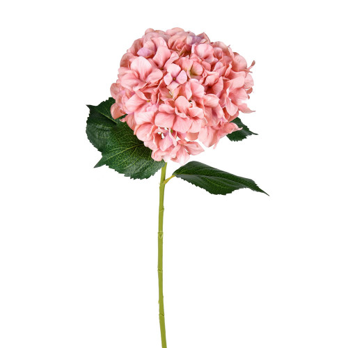 Vickerman FD190479 - 33 in. Pink Hydrangea Artificial Spray - 2 Pack