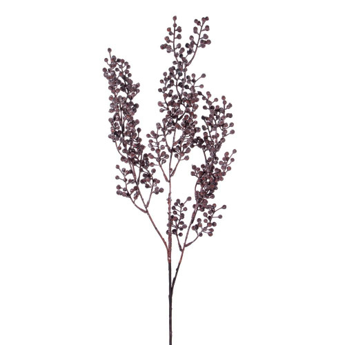 Vickerman FM221025 - 25 in. Brown Wild Berry Artificial Spray - 2 Pack