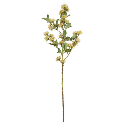 Vickerman FM222501 - 31 in. Mustard Yellow Wild Berry Artificial Spray - 2 Pack