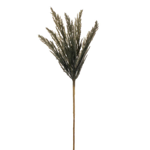 Vickerman FM225330 - 26 in. Dark Green Glitter Reed Artificial Spray - 3 Pack