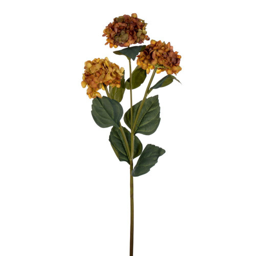 Vickerman FM228078 33" Golden Yellow Hydrangea Spray 2/Bag 