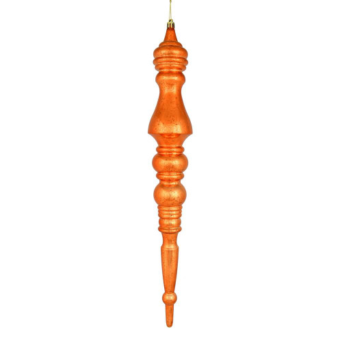 Vickerman N190918D 20" Burnish Orange Mercury Finial