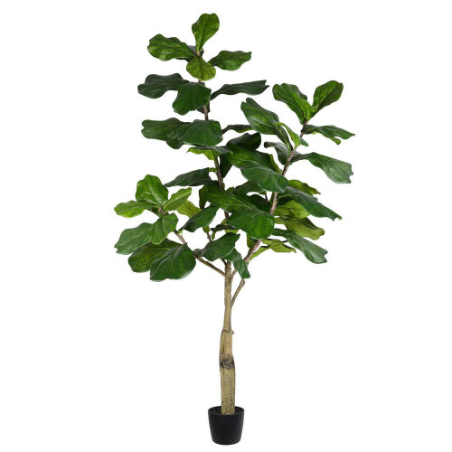  Vickerman TB180272 6ft Artificial Green Fiddle Tree 