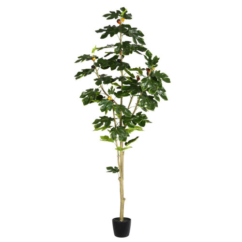  Vickerman TB180472 6ft Artificial Fig Tree in Pot 