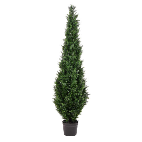  Vickerman TP170672 6ft Artificial Cedar Tree in Pot 