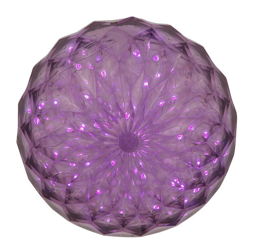  Vickerman X106606 30Lt x6" LED Purple Crystal Ball Outdoor 