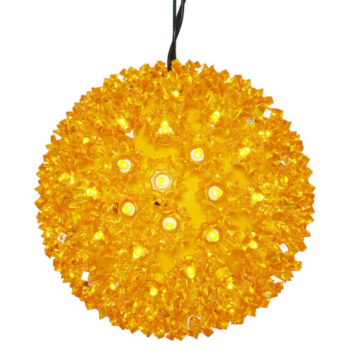  Vickerman X121007 150Lt x 10" LED Gold Starlight Sphere 