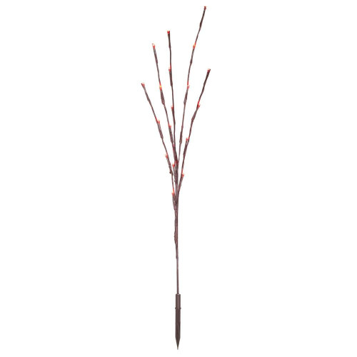  Vickerman X15B603 36" Red Twig Lighted Branch 3 Pack 