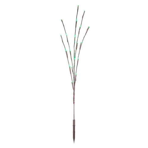  Vickerman X15B604 36" Green Twig Lighted Branch 3 Pack 