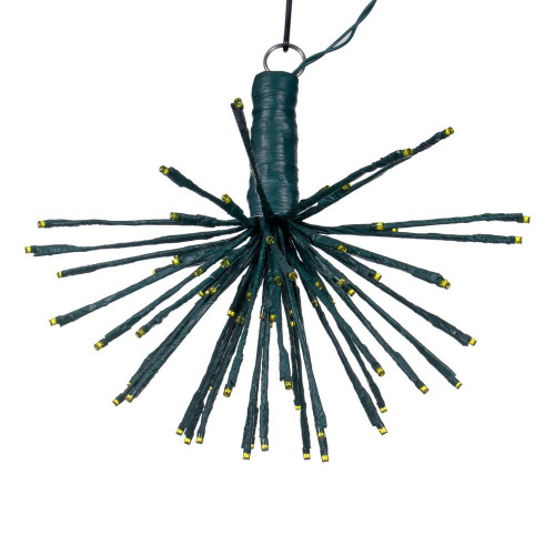  Vickerman X21G087 80Lt x 16" Green Starburst Yellow LED 