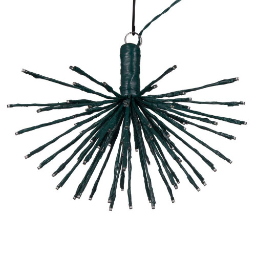  Vickerman X21G089 80Lt x 16" Green Starburst PureWhite LED 