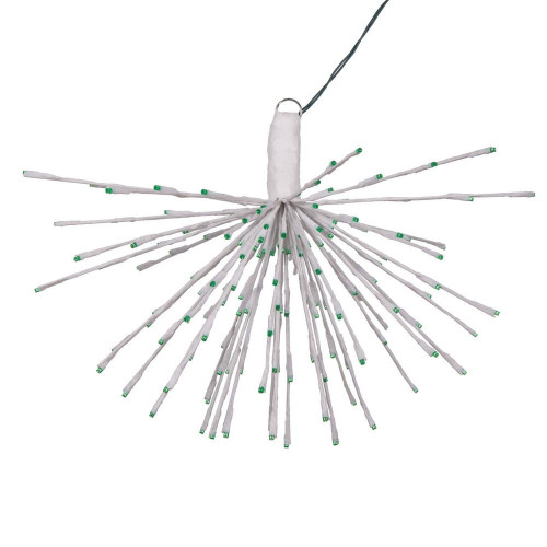  Vickerman X21W164 160Lt x 24" White Starburst Green LED 