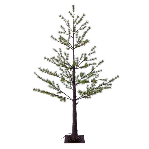 Vickerman X220650 5' Green Mini Pine Twig Tree LED 90WW