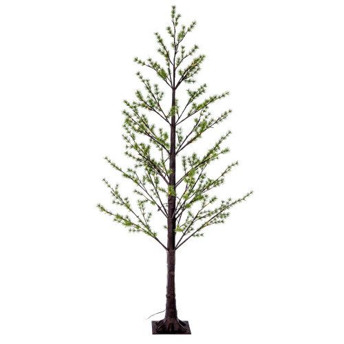 Vickerman X220670 7' Green Mini Pine Twig Tree LED 150WW 