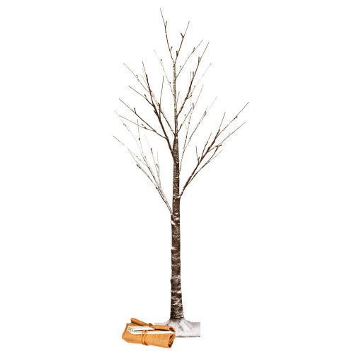 Vickerman X220840 - 4 ft Twig Tree Prelit Warm White LED Christmas Tree