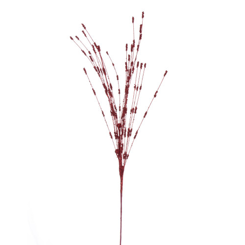 Vickerman QG221903 36" Red Berry Glitr Spray 6/Bg 