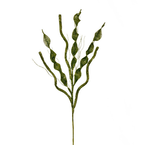 Vickerman QG223873 34" Lime Multi Spiral Glitr Spray 6/Bg 