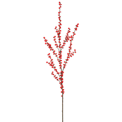 Vickerman CF170101 44" Weatherproof Berry Spray-Red 