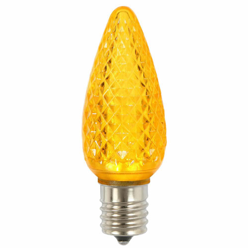  Vickerman XLEDC97T-25 C9 Prism LED Yellow Twinkle Spare Bulbs 