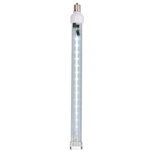  Vickerman XS12C99 12" White C9 LED Snowfall Tube 5 Pack 