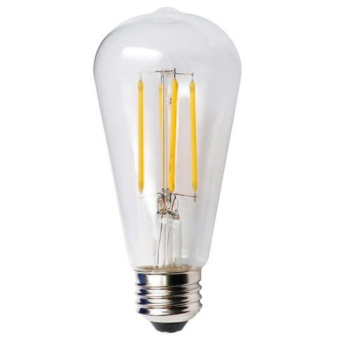  Halco 85043 LED S19 Clear Filament Bulb 